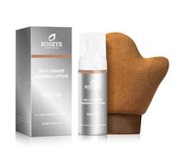 Lotion Autobronzante Corps 120ml - Self Tan Express Bronzing, Hydratant Autobronzant à la Glycérine pour un Bronzage Santé (Medium)