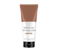 Lotion autobronzante d'ingrédients organiques naturels - Lotion autobronzante hydratante à la noix de coco pour un bronzage naturel clair à moyen ou moyen (marron, taille unique)