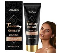 Lotion Bronzante Foncée,Cachemire Noir Lotion Bronzante, Activateurs et Accélérateurs de Bronzage sans Autobronzant, Crème Bronzante pour un Teint Foncé et Uniforme, Naturel et Sans Marques Visibles