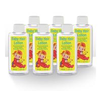 Lotion capillaire pour bébé Clubman Pinaud, formule douce, 60 ml (paquet de 6)