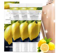Lotion Corporelle Apaisante Au Citron Et Au Lait,gel Douche Au Citron,hydratant Et Réparateur Pour La Peau Sèche,gel Douche Et Lotion Pour Le Corps Au Citron,lotion Apaisante Et Hydratante (3 pièces)