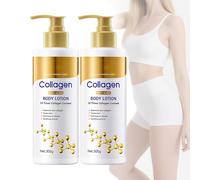 Lotion Corporelle Au CollagèNe Liftaria Pour Peaux SèChes, Lotion Hydratante Raffermissante Au CollagèNe à Absorption Rapide Pour Les Bras Et Le Corps, CrèMe Corporelle Au Colla/gèNe (2 PCS)
