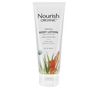 Lotion corporelle bio Nourish sans parfum - Lotion corporelle hydratante pour peaux s ches l'aloe vera certifi biologique, au beurre de karit