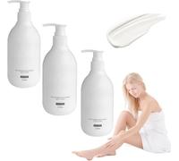 Lotion Corporelle Éclaircissante à la Niacinamide, Pour Peau Sèche, Rugueuse & Sensible, Non Grasse, Atténue les Taches Sombres, Hydratation et Nutrition Intenses, Tous Types de Peau (3Pièce)