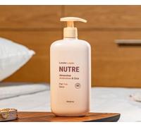 Lotion corporelle nourrissante à l'huile d'amande et à la centella asiatica (Cica) pour les peaux sèches Deliplus [600 ml].