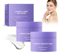 Lotion corporelle raffermissante de nuit, mousse tonifiante de nuit, mousse raffermissante pour le corps qui agit pendant votre sommeil, lisse et raffermit la peau, réduit les ridules et les rides