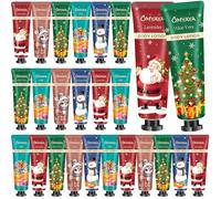 Lotion corps 25 pièces, Coffret cadeau body Lotion pour femme, Lotions pour le corps 5 fragrances Cadeau Creme Hydratante, Nourrissante pour peaux sèches, Calendrier de l'Avent pour femme