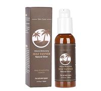 Lotion de Bronzage sans Soleil, 100 Ml, Crème Autobronzante Hydratante, Crème Accélérateur de Bronzage, Crème pour le Corps, Bronzage Rapide, pour Voyage, Plage, Maison, Femme,