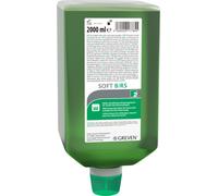 Lotion de nettoyage de la peau GREVEN® SOFT B/RS 2l Bouteille pour salissures moyennes à fortes