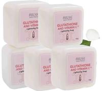Lotion éclaircissante pour la peau, recommandée par les dermatologues, convient aux peaux africaines, grand flacon de 500ML, paquet de 5 savons
