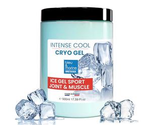 Lotion Froid Intense - Musculaire, Jambes Fatiguées, Gel de Massage Sportif, Récupération Post-Exercice, Massage Relaxant - 500 ml