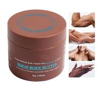 Lotion Hydratante Pour Le Corps | 150ml Lotion Hydratante | Hydratation Au Beurre | pour Femmes et Hommes Bras Jambes Cou Ventre Visage Mains Massage Peau Sèche et Voyage