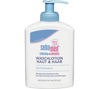 Lotion lavante Sebamed peau et cheveux avec Pantenol pour enfant et bébé 200ml