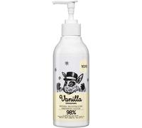Lotion Mains Et Corps Huile D'argan Huile D'amande Extrait D'aloès Hydratant Régénérant Revitalisant 98% D'ingrédients Naturels Formule Végétalienne Vanille Et Cannelle 300ml