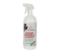 Lotion pour cheval Umbria Equitazione CITRONELLA E GERANIO Blanc TU