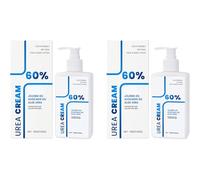 Lotion pour le corps à l'urée - Formule nourrissante à l'urée et au glycérol pour hydrater et lisser la peau extrêmement sèche, peeling doux pour une peau douce et hydratée (2pcs)