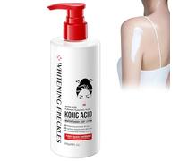 Lotion pour le Corps éclaircissante pour la Peau avec Acide Kojique, Hydratant pour le Corps, Lait Hydratant Corps Fermeté, Lotion Corporelle Blanchissant pour tous Types de Peau