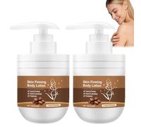 Lotion pour le corps raffermissante pour la peau, crème nourrissante hydratante et lissante longue durée, hydratant corporel quotidien non gras à absorption rapide pour les peaux sèches. (2PCS)
