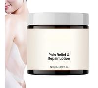 Lotion pour les Peaux Extrêmement Sèches | 120ml Beurre Apaisant - Crème Réparatrice pour le Corps Non Collante - Pour Femmes Beauté & Soins Personnels Hydratant Bras Jambes Cou Ventre Massage Peau Sè