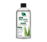 Lotion pré-cire 100 % bio - Formule hydratante pour une peau lisse et douce avant l'épilation à la cire, réduit les rougeurs et les irritations, lotions d'épilation plus confortables (30 ml)