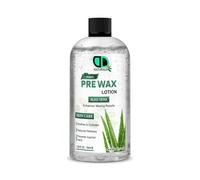 Lotion pré-cire 100 % bio - Formule hydratante pour une peau lisse et douce avant l'épilation à la cire, réduit les rougeurs et les irritations, lotions d'épilation plus confortables (50 ml)