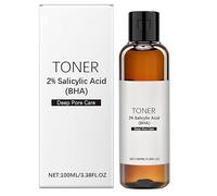 Lotion tonique à l'acide salicylique 2% - Nettoie les pores en profondeur, traite l'acné et les points noirs, resserre les pores, renforce la barrière cutanée, réduit l'excès de sébum, 100 ml