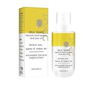 Lotion Tonique Hydratante Et Brume Visage Milk Shake - Acide Hyaluronique Et Squalane - Doux - Minimise Les Pores Et Apaise Les Rougeurs - Sans Alcool, Non Comedogene, Crue 2 Pieces