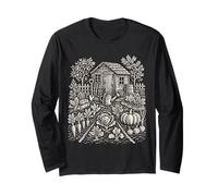 Lotissement Jardin Légumes Art Folklorique Cultivez Votre Propre Manche Longue
