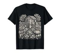 Lotissement Jardin Légumes Art Folklorique Cultivez Votre Propre T-Shirt