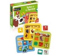Nathan Jeu éducatif Loto de la Ferme 31040 – pour enfants dès 3 ans