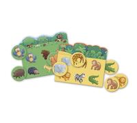 Loto Des Animaux 30 Pièces Multicolore TU