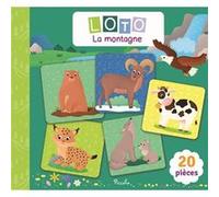Loto La montagne 20 pièces - - Simona Beretta - Piccolia - Jeux livres objets