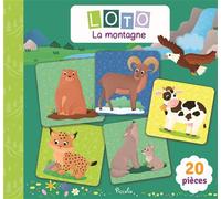 Loto La montagne 20 pièces - - Simona Beretta - Piccolia - Jeux livres objets