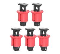 Loto MCB de serrure isolé par disjoncteur miniature avec le bouton poussoir pour la serrure électrique lvifloae 5PCS Pin sur le dispositif standard de lock-out disjoncteur