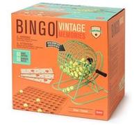 Legami - Tombole Automatique, Comprend Une Boule en métal pivotante, 90 balles numérotées, Le Tableau, 60 dossiers réutilisables, 300 pions marquants et 2 enveloppes en Tissu