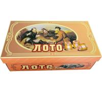 Loto Russe Jeu Avec Figurines En Bois