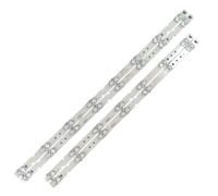 LOTOAK 4 pièces/Kit bandes LED compatibles for THOMSON TV 55UD6406 55UD6406X1 55UD6306 55UD6306X1 LVU550NDEL CP9W13 GIC55LB111_3030F2.1D_V0.6