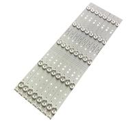 LOTOAK Bande de rétroéclairage LED 5LED, 40 pièces (5TV), Compatible for Polaroid 5800-W43001-3P00 5835-W43002-2P00 TQL43F4PR001 RDL430FY PH43E30DSGW PH43E30 (Color : 8pcs(1TV))