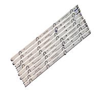 LOTOAK Bande de rétroéclairage LED Compatible for TV 49 Pouces Lig 49LJ58300W 49UH603V 49UH620V LC490DGE 6916L-2705A 6916L-2706A 6916L-2707A 6916L-2708A