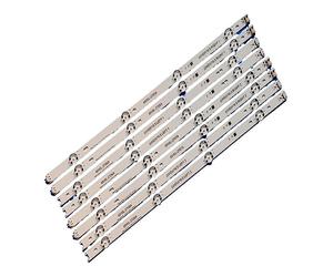 LOTOAK Bande de rétroéclairage LED Compatible for TV 49 Pouces Lig 49LJ58300W 49UH603V 49UH620V LC490DGE 6916L-2705A 6916L-2706A 6916L-2707A 6916L-2708A