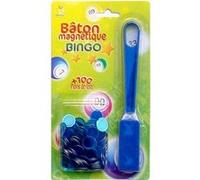 Lotoquine - ramasse + 100 pions magnétiques de loto bleu Bleu G
