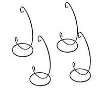 Lotoys Lot de 4 supports de présentation en fer à suspendre pour terrarium en verre, boule de sorcière, décoration de Noël et mariage
