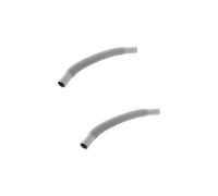 - Lots de 2 manchons flexibles Ø25mm - Gris