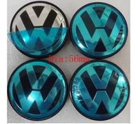lots de 4 caches moyeux - centres de roues - cabochons - Volkswagen - 56mm
