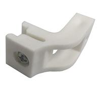 Lots de 5 supports de rail de rideaux Convient pour Swish Sologlide Sologlyde, blanc, 1 pièce