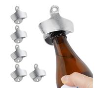 relaxdays 6 x ouvre-bouteilles muraux