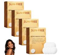 Lots of 4 Boîtes Sun-Kiss Naturel Glow Patch Micro-Aiguilles Autobronzant, Patch Nano Microneedle, Ingrédients Naturels, Teint Uniforme Sans Taches, Bronzé Longue Durée pour Tout Type de Peau