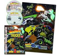 Lots Of Monster Trucks 2 Dvd Set W/ Free Poster As Seen On Tv!