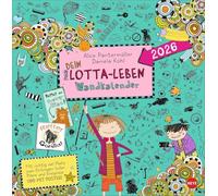 Lotta-Leben Broschurkalender 2026: Bunt illustrierter Kinderkalender mit Comics aus den Bestseller-Büchern. Wandkalender mit viel Platz für ... für Kinder. Mit Poster zum Heraustrennen.