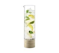 Lotta Pichet transparent avec base en cendres 1,1 l